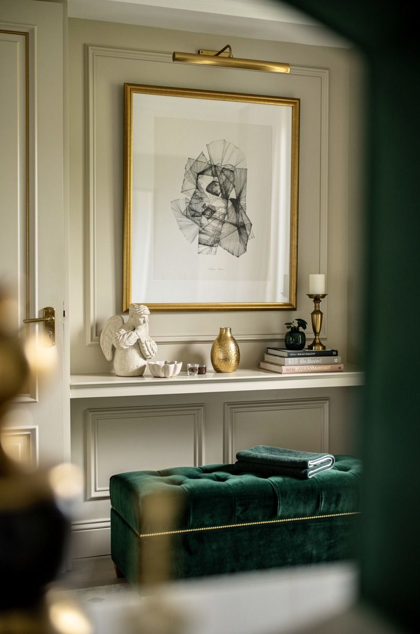Hang Art Where You’d Expect a Towel Bar