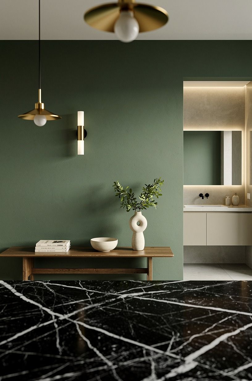 Hang lighting at three useful heights