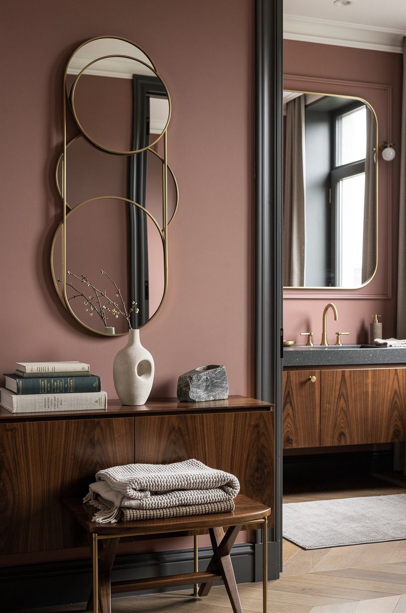 Hang The Mirror Warmth Stack and fix the light