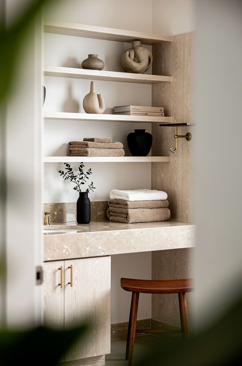 Keep open storage intentional with the Stone-to-Soft Ratio
