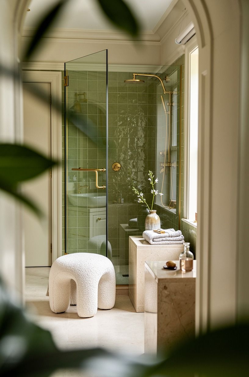 Keep the shower clearance honest