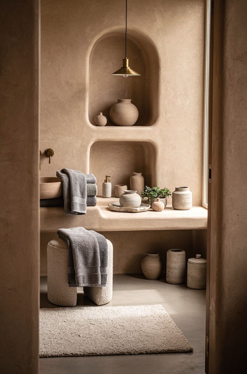 Layer Soft Grey Towels Through the Two-Texture Rule