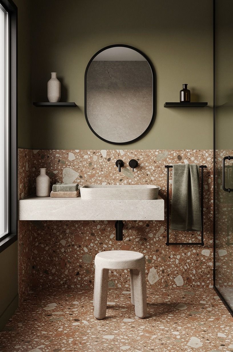 Make the Black-Border Rule work in a small washroom