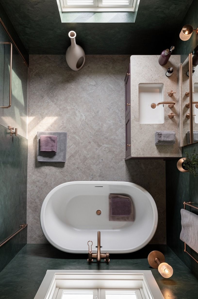 Mix dark green with Chestertown Buff walls