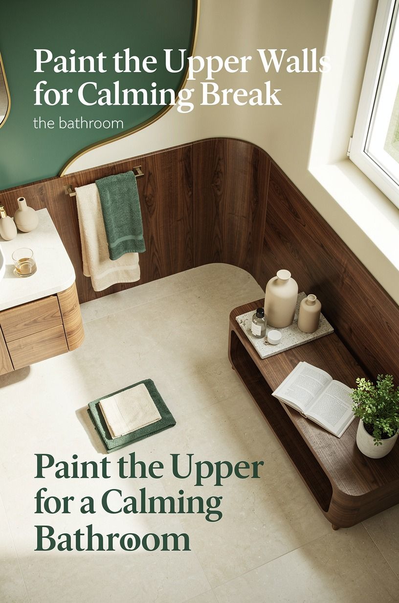 Paint the Upper Walls for a Calming Break