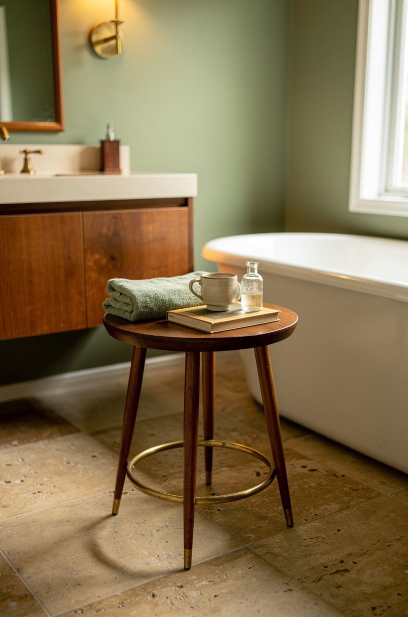 Put a vintage stool to work, not on display