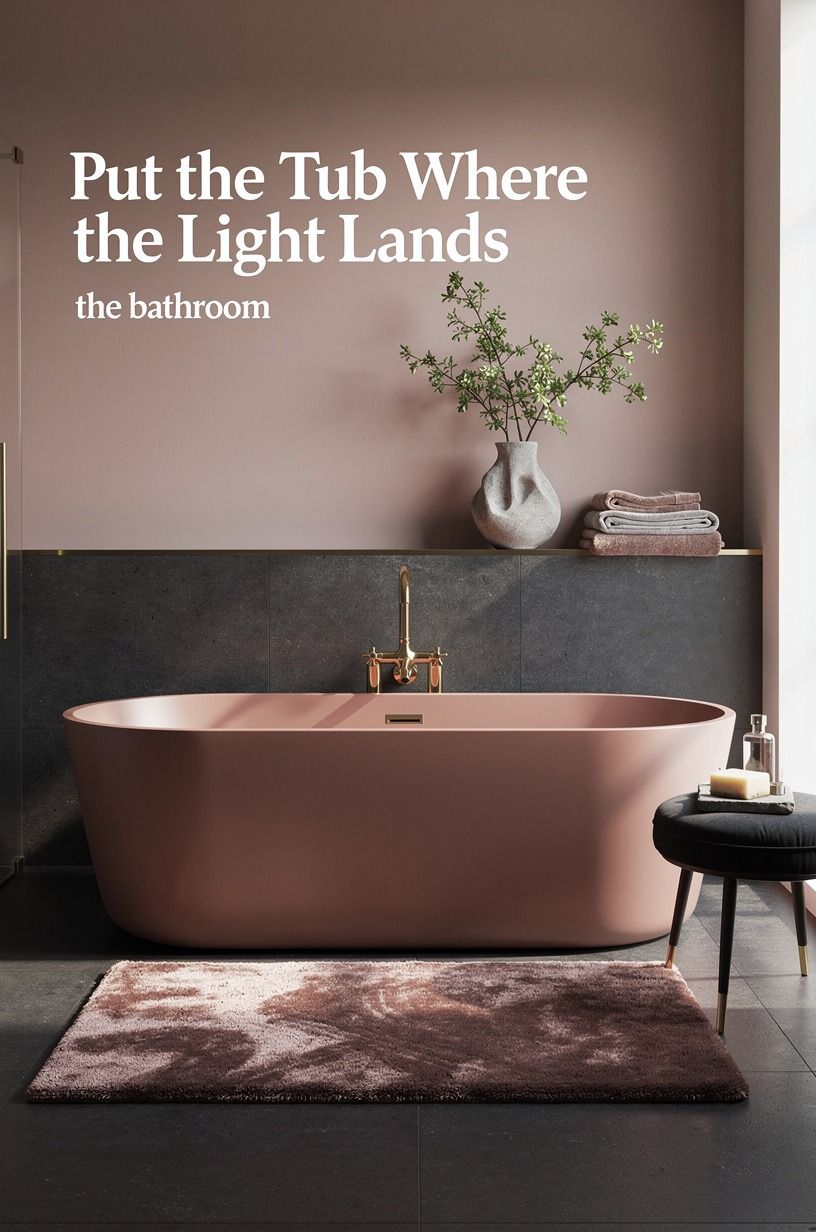 Put the Tub Where the Light Lands
