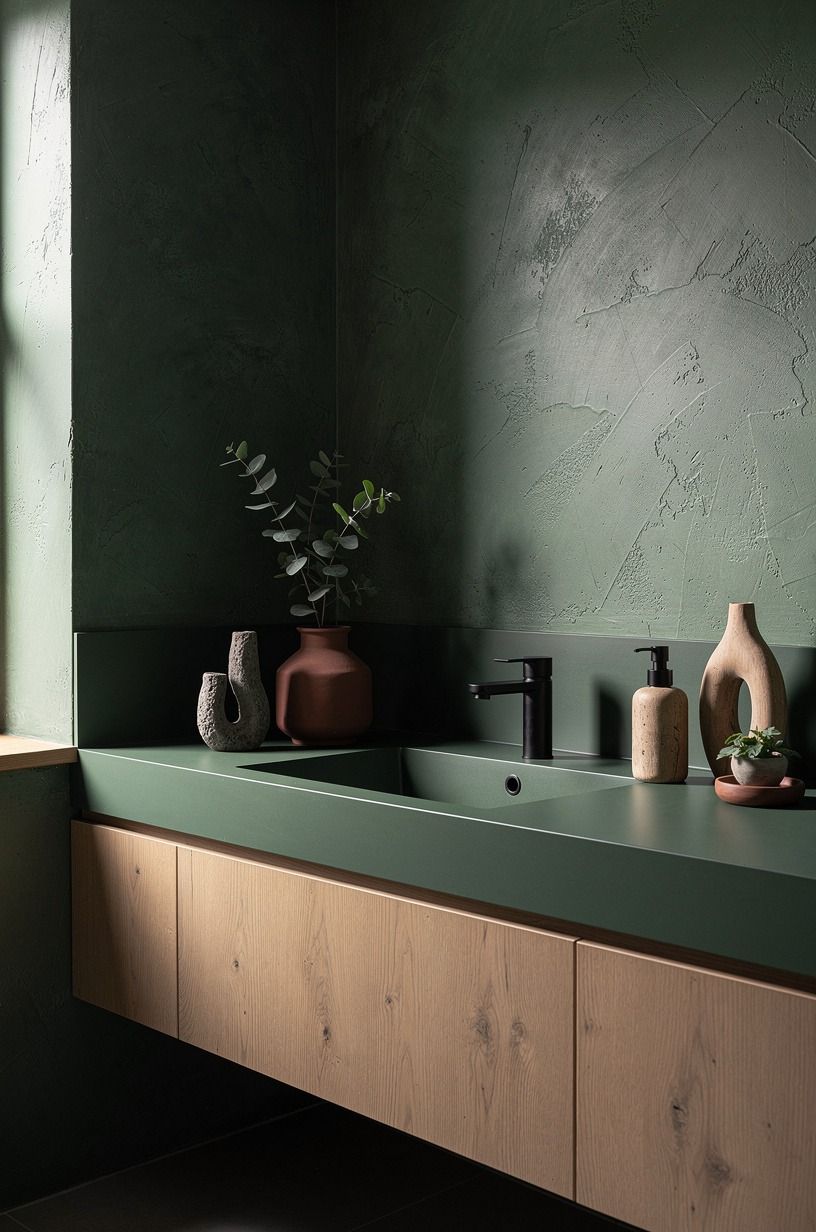 Skip matching accessories for a modern sink