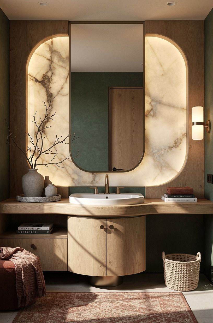 Skip matching hardware and mix warm metals