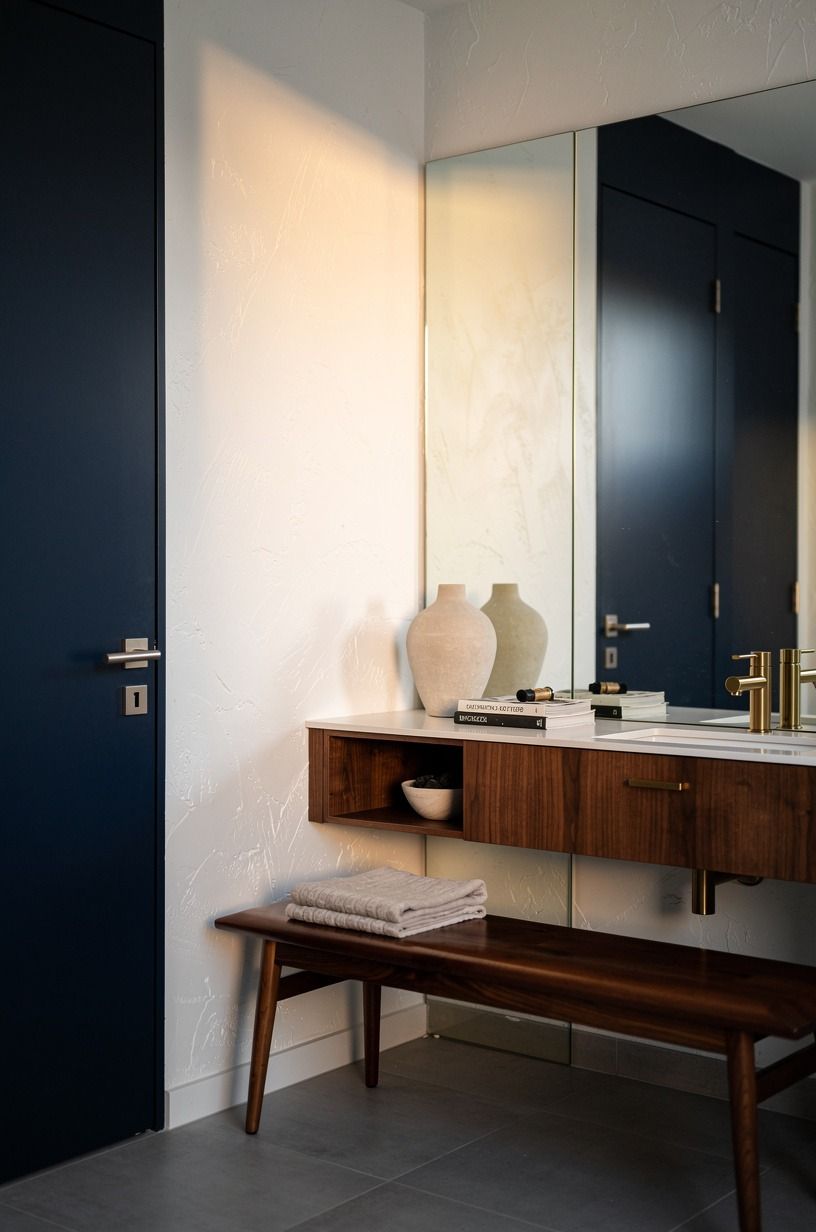 Swap a bulky shower plan for a glass edge