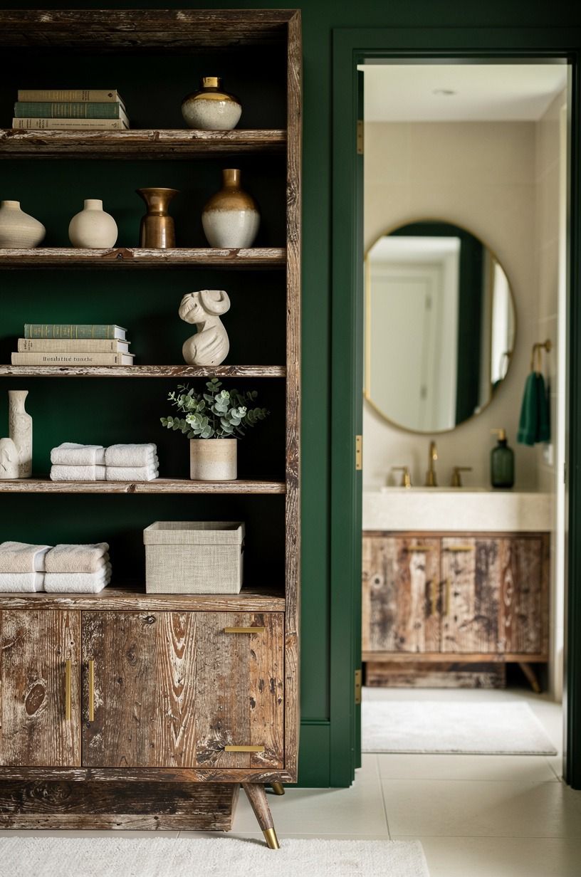 Try The 60-40 Shelf Rule for open storage