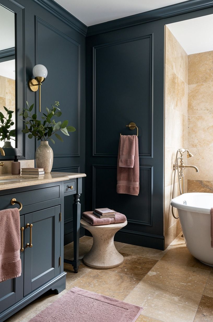 Use Farrow & Ball Hague Blue when green needs more weight