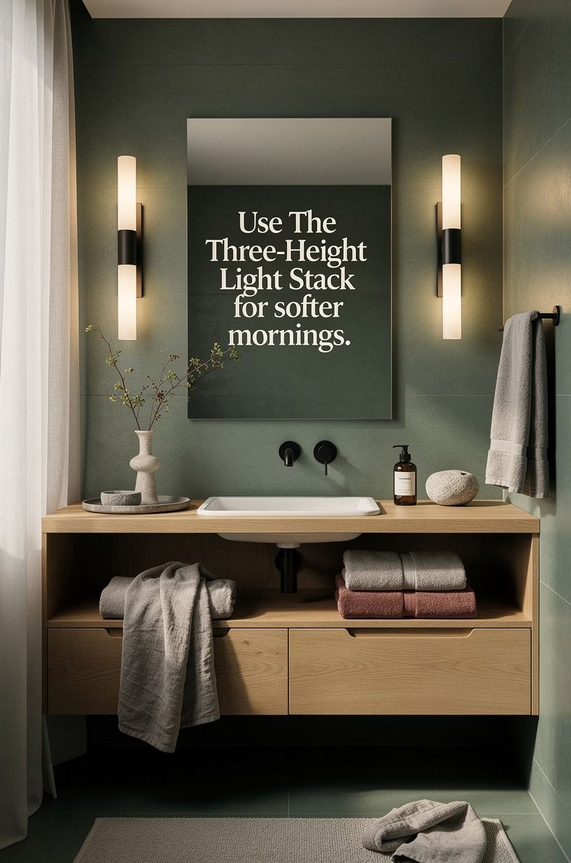 Use The Three-Height Light Stack for softer mornings