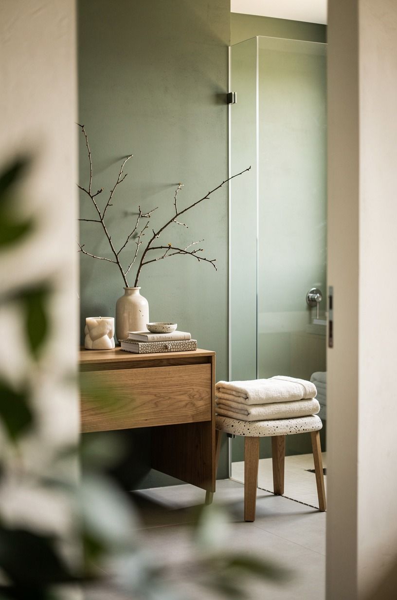 Use the Two-Wood Rule Near the Shower