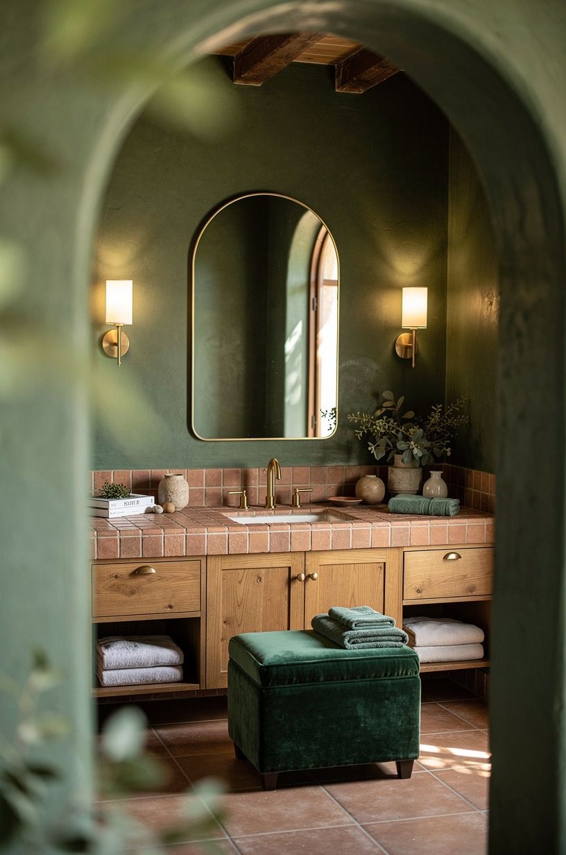 What does a hacienda bathroom renovation typically cost?