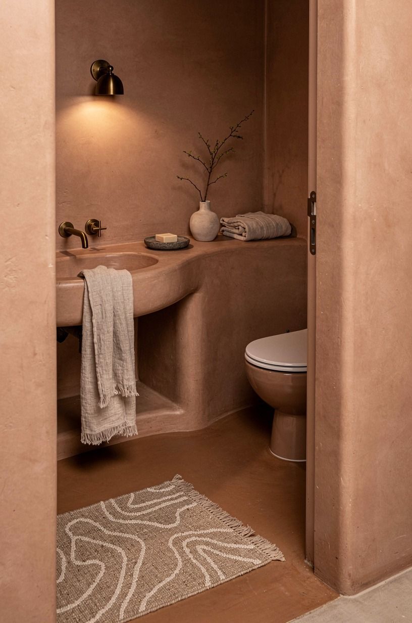 Why Does a Small Powder Bath Need a Rug?