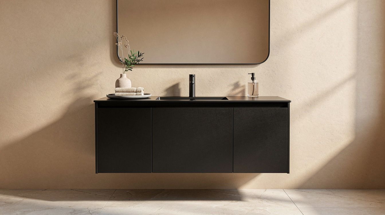 16 Black and Beige Bathroom Ideas for Soft, Modern Contrast That Actually Work