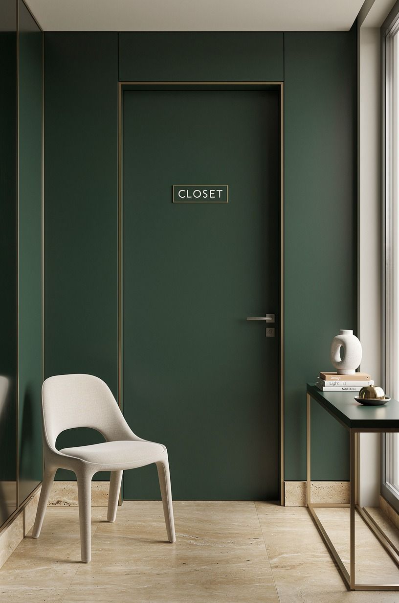 Add a door sign with a real point of view