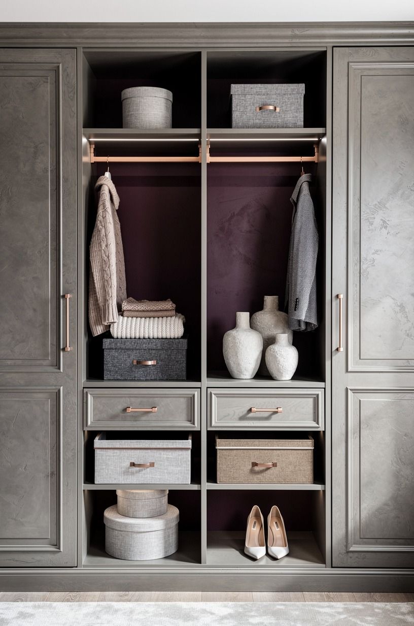 Build the Low-Shelf Rule for a detail room closet