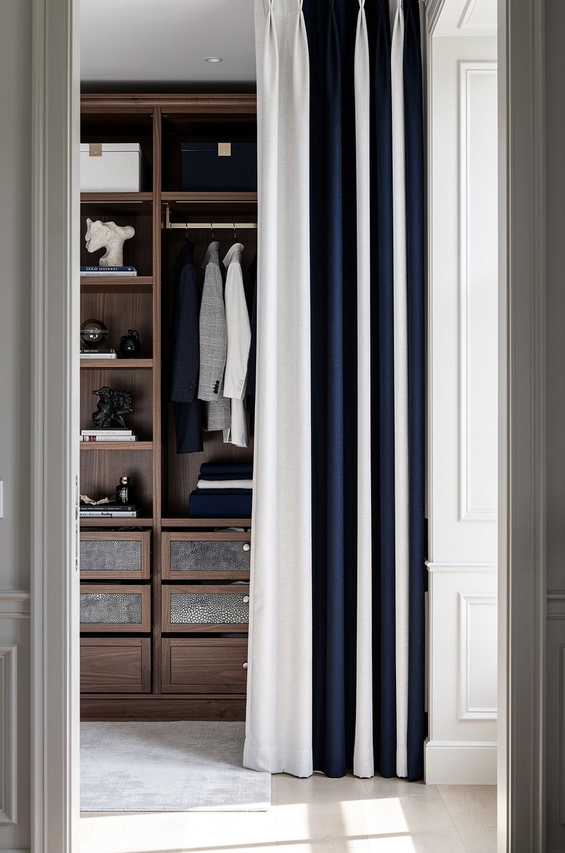 Hang a curtain that changes the feeling instantly