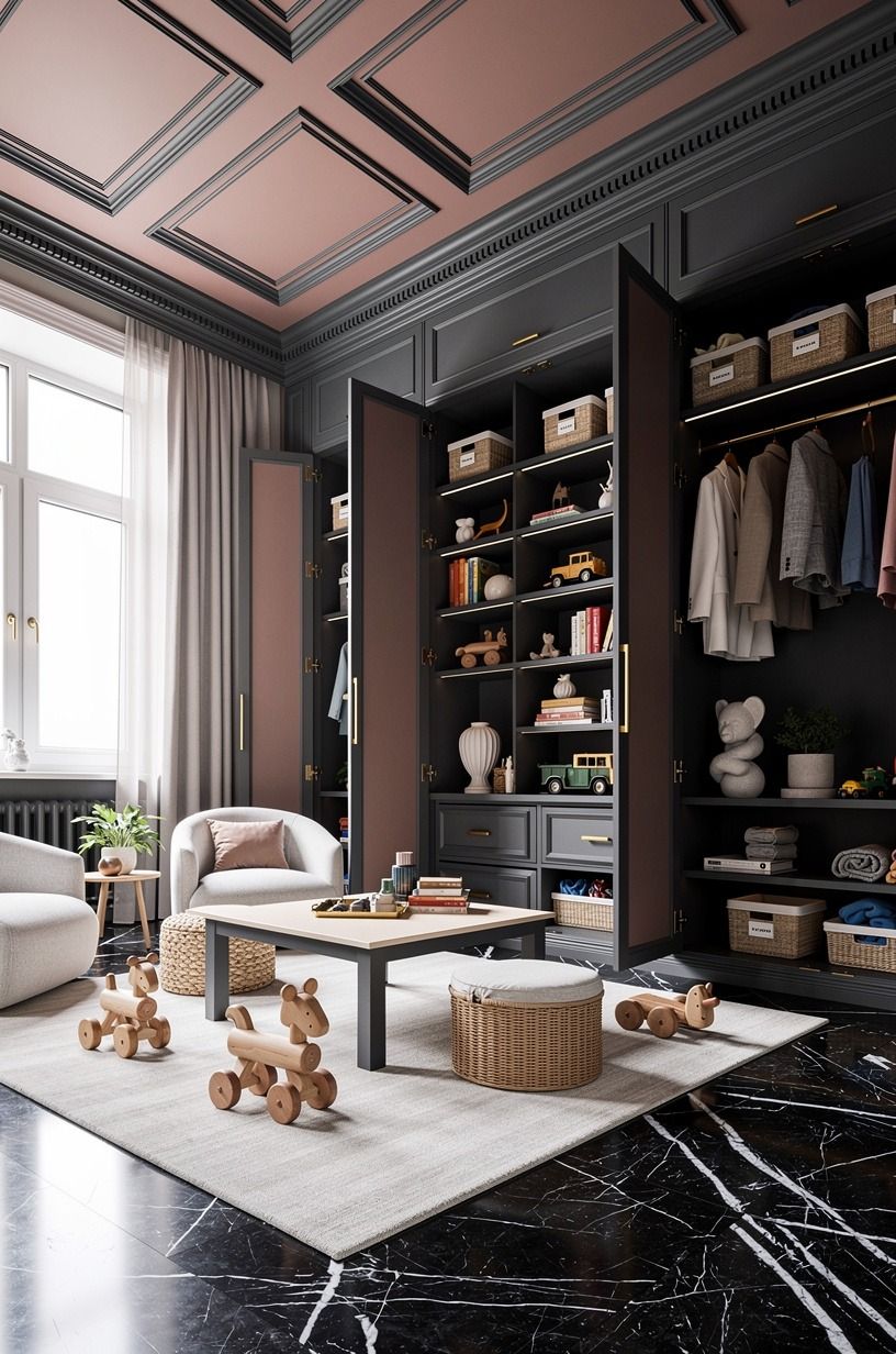 Make the ceiling part of the playroom
