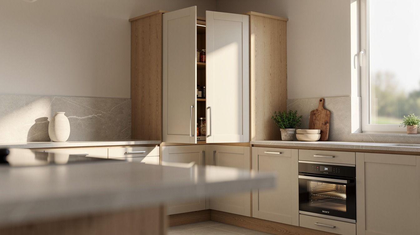 Easy Corner Hidden Pantry Ideas to Use That Awkward Space Without Renovating