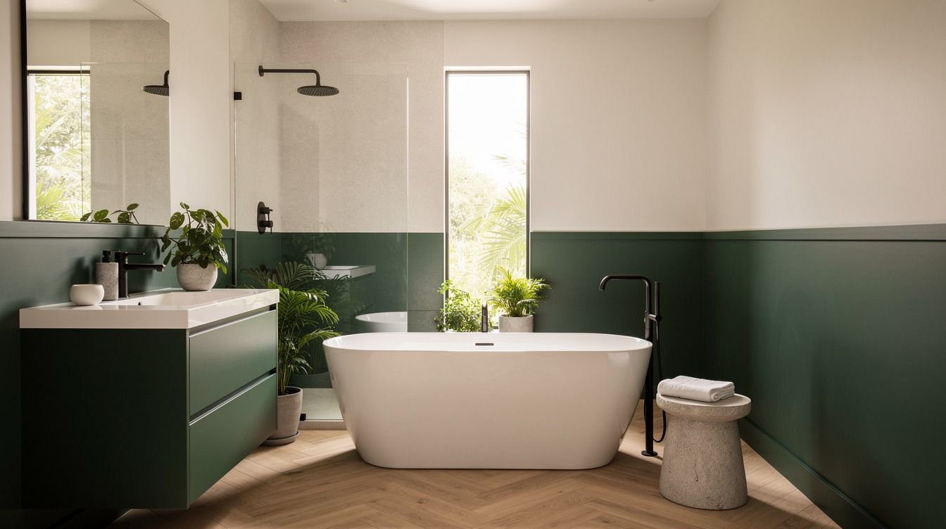 13 Forest Green Bathroom Ideas for a Nature-Inspired Escape Without Renovating