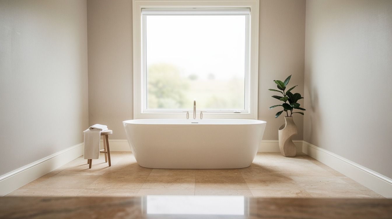 18 Freestanding Tub Under a Window Ideas That Make Small Bathrooms Feel Bigger