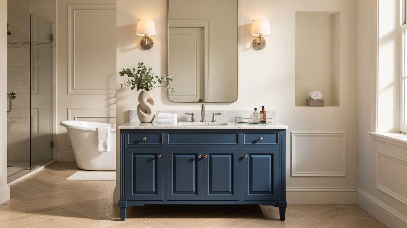 Timeless French Blue Bathroom Ideas Designers Quietly Love for Busy Homes