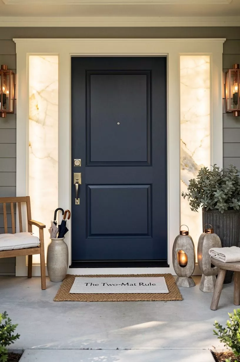 Anchor the entry with The Two-Mat Rule