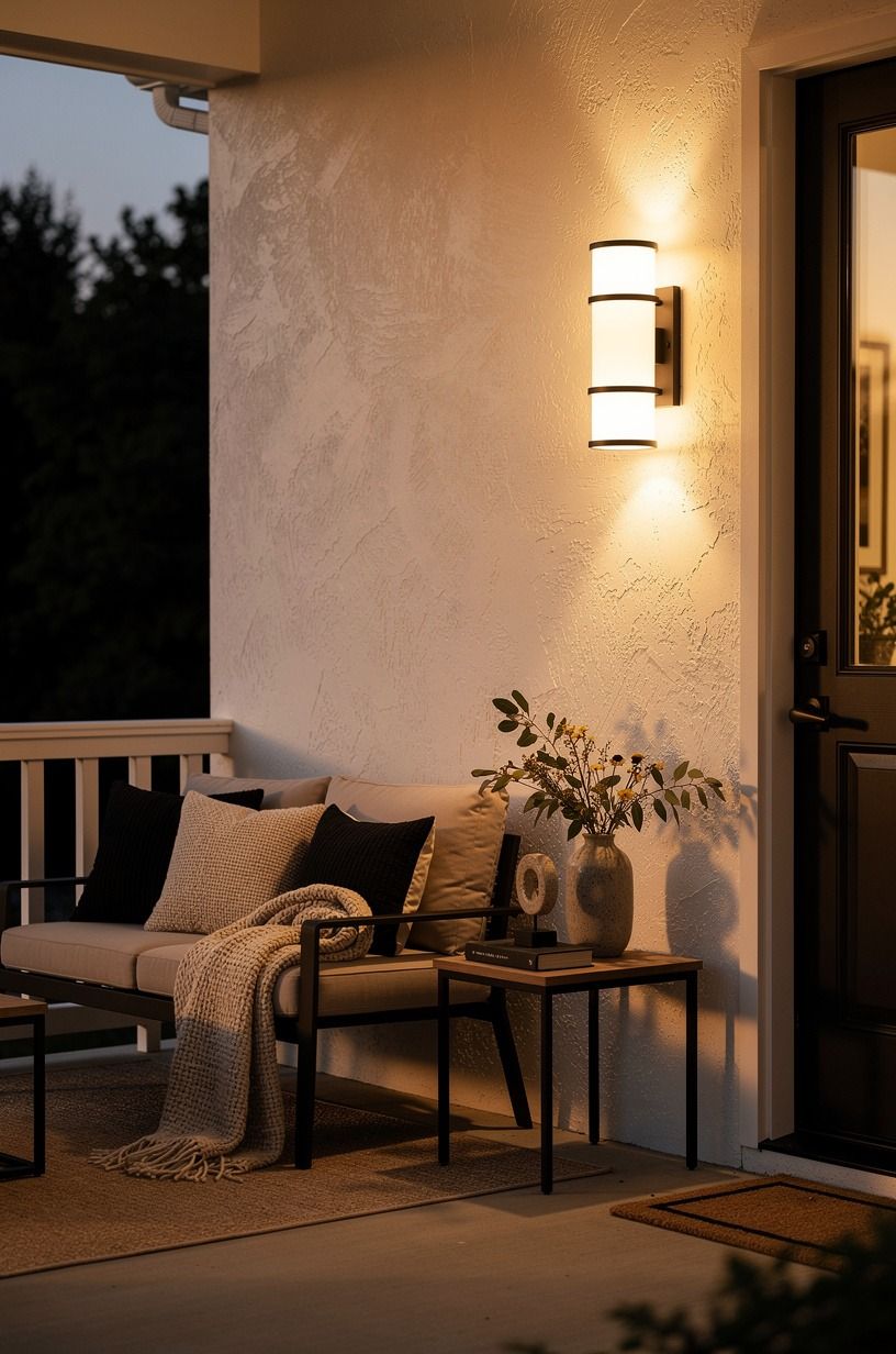 Build The Three-Height Light Stack after sunset