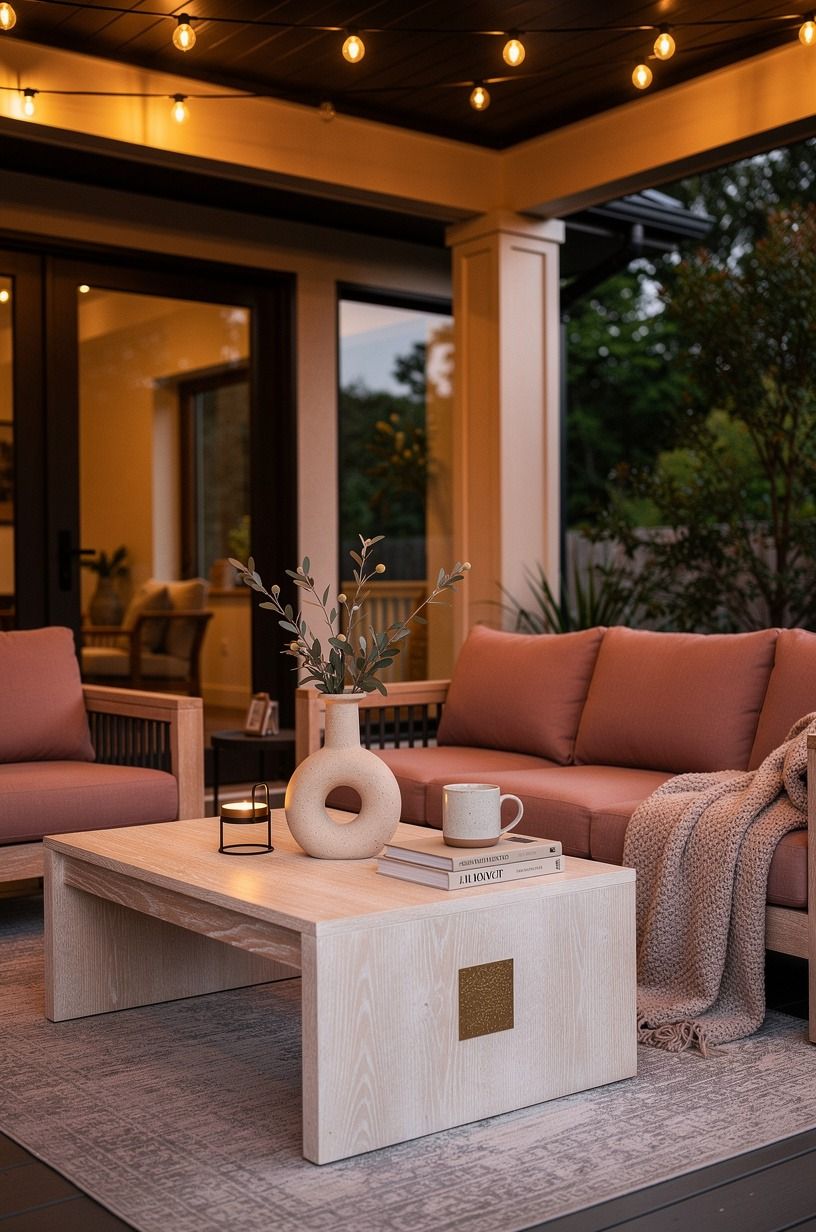 Choose teak over faux wicker for the long haul