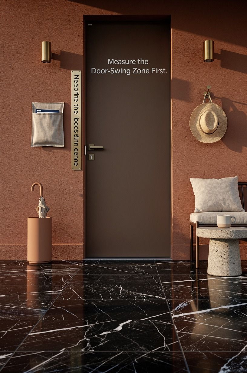 Measure the Door-Swing Zone First