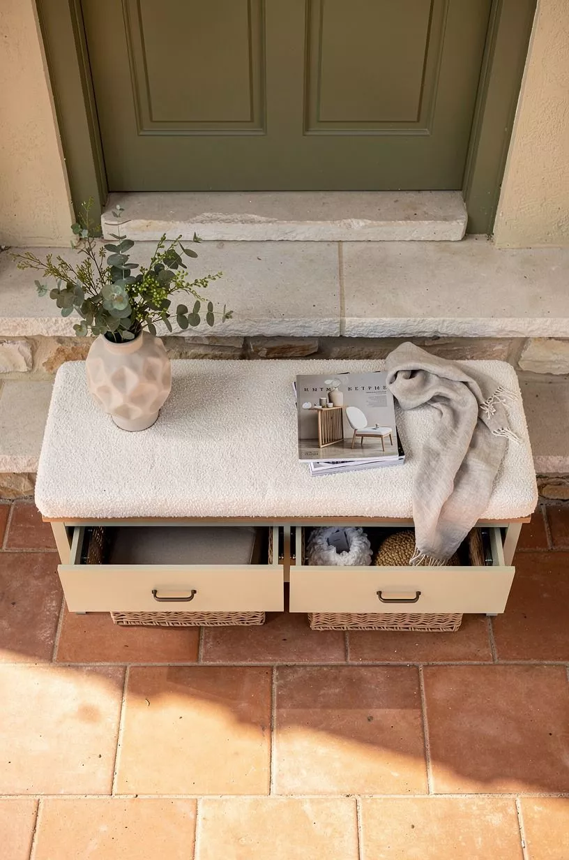 Put Storage Under a Seat, Not Beside It