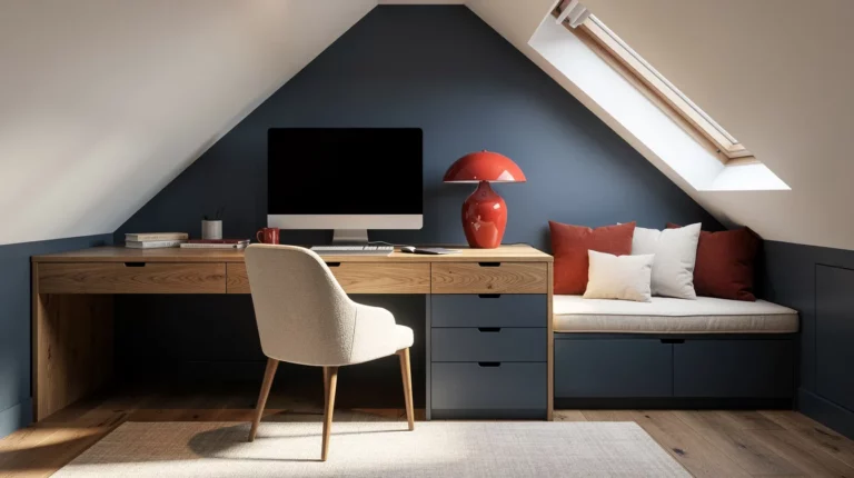 5 Attic Desk Layouts for Knee Walls, Dormers, and Tight Corners