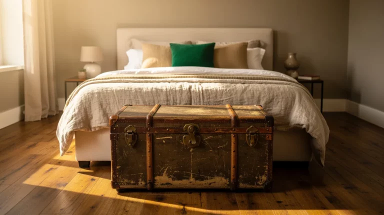 The Mattress-Width Trunk Rule Designers Use at the Foot of the Bed