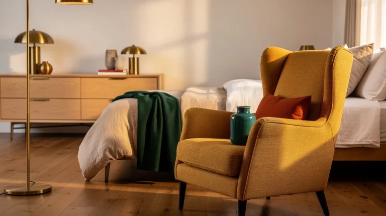 The 6-Foot Rule for Placing a Bedroom Floor Lamp Without Blocking Walkways