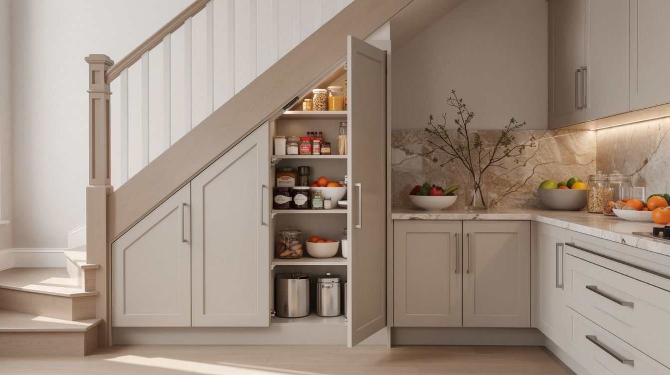 13 Hidden Pantry Under the Stairs Ideas That Finally Reclaim Dead Space