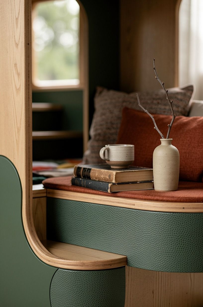 Layer a reading perch instead of adding more furniture