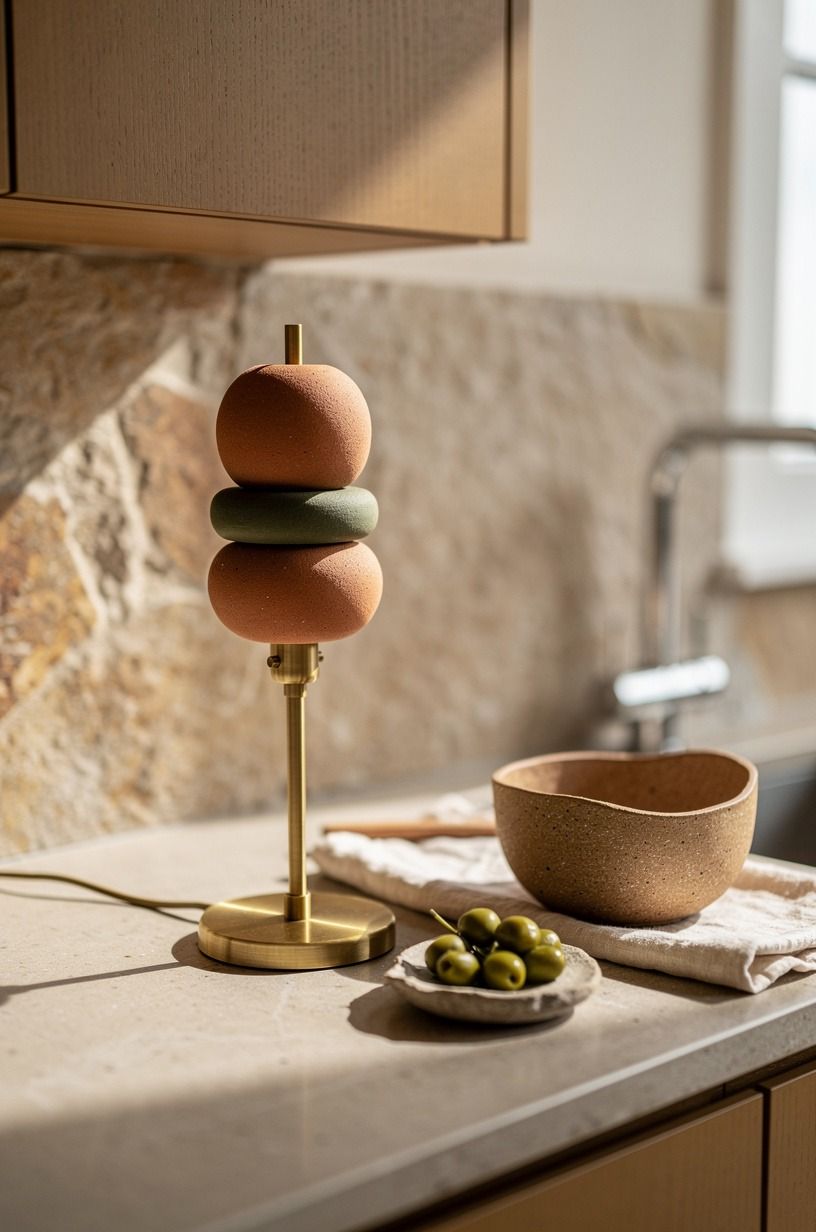 Add a lamp with the Three-Height Light Stack