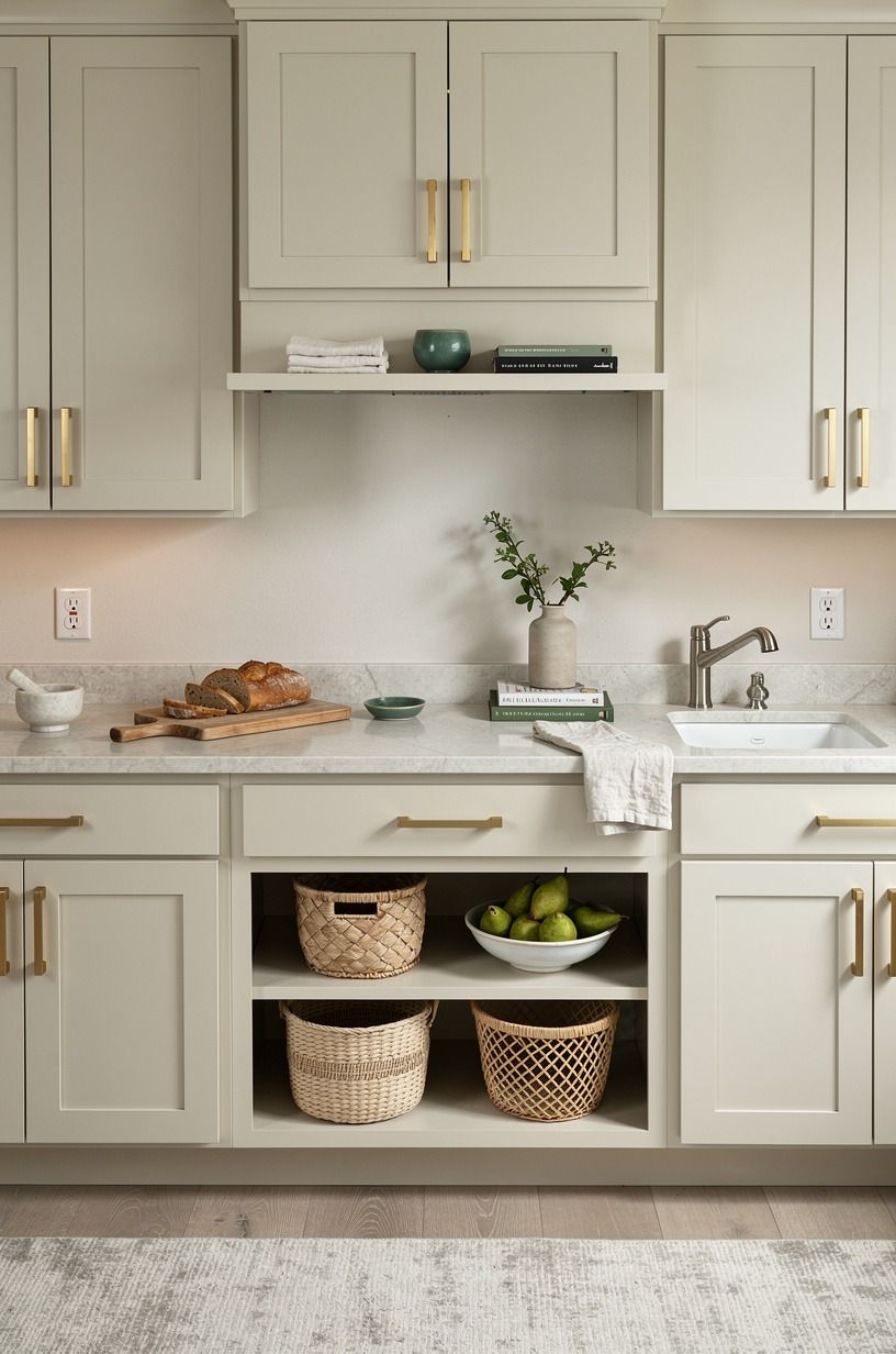 Add a landing shelf before you add more baskets