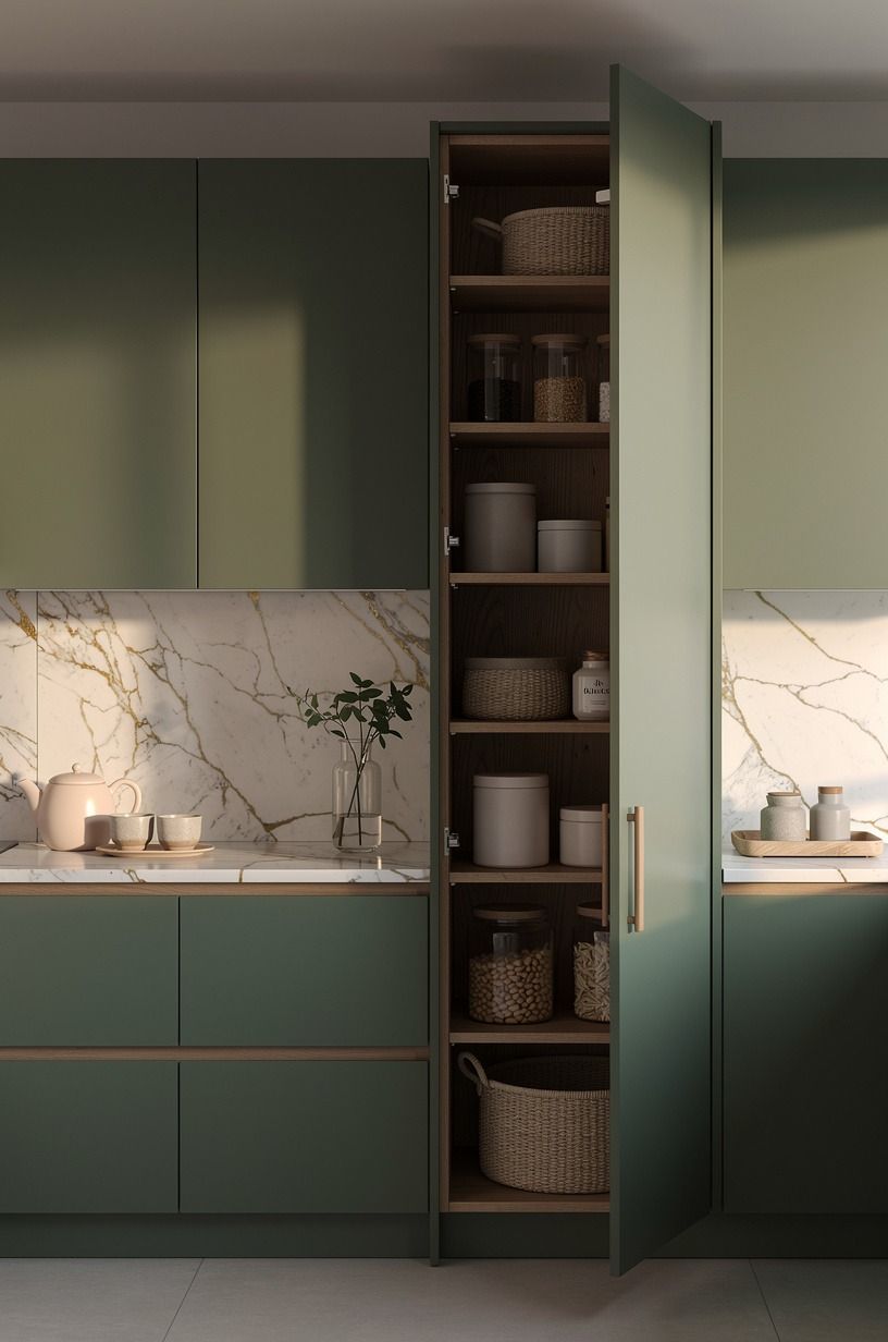 Can a cabinet door become your pantry wall?