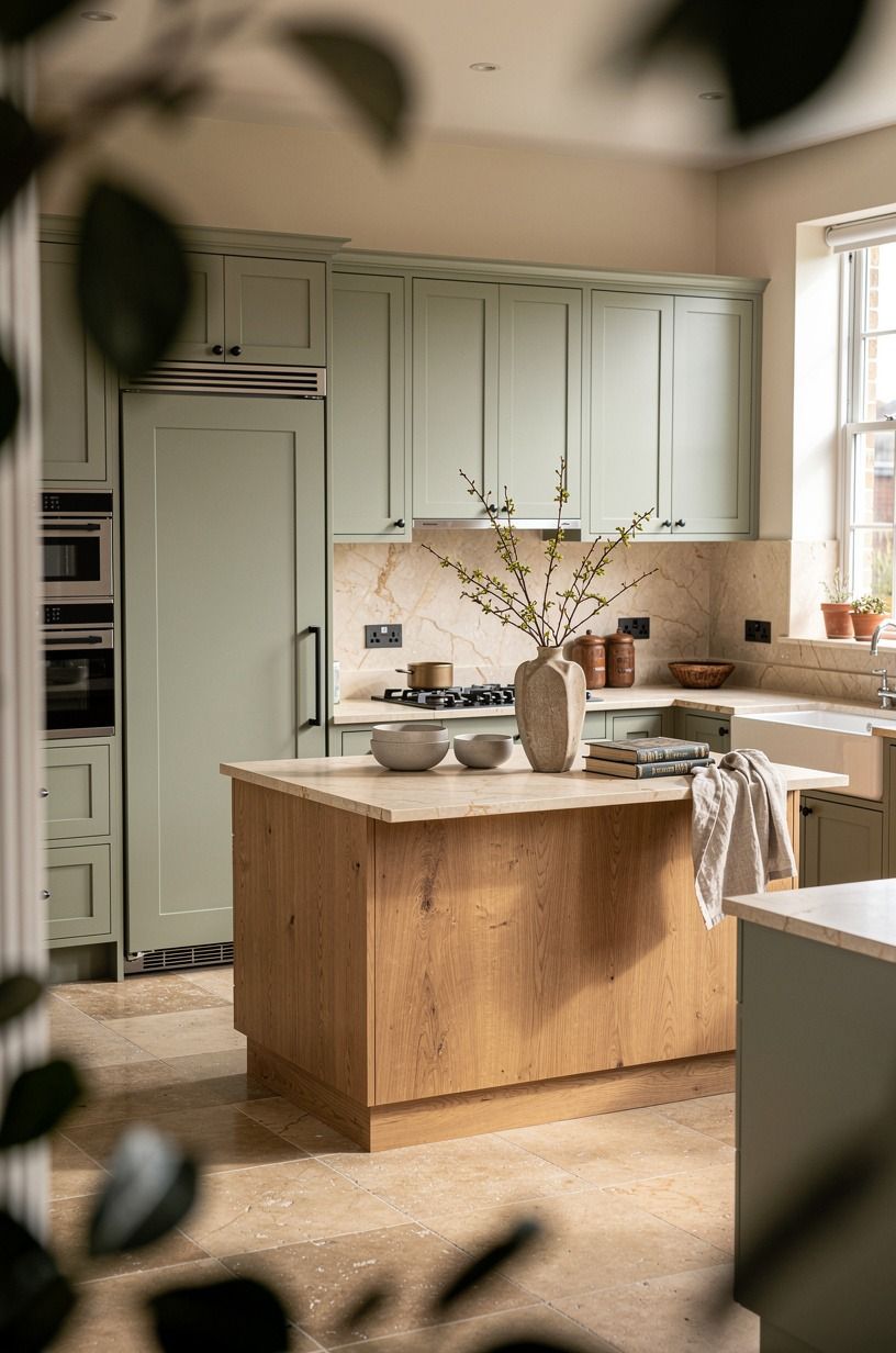 Choose a concealed kitchen door style that suits your daily traffic