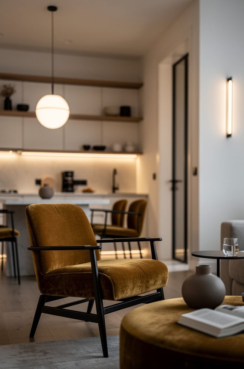 Hang lighting that helps you find things at midnight