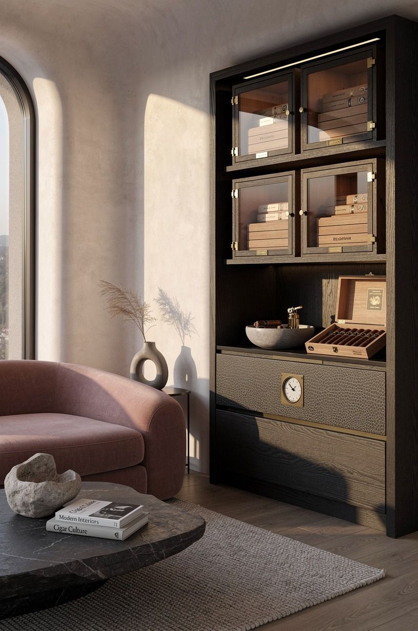 Add a Humidor Corner With Real Materials