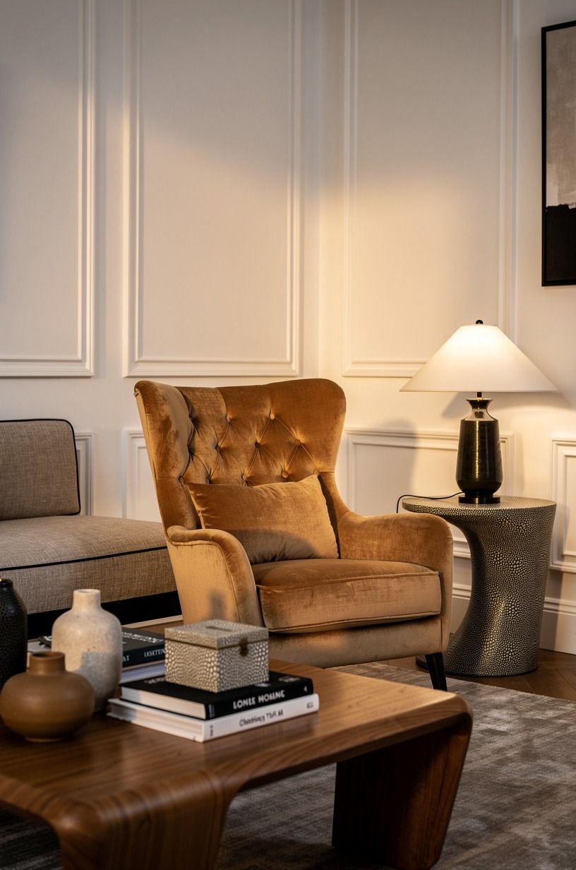 Anchor Your Mens Club Decor With One Deep Chair