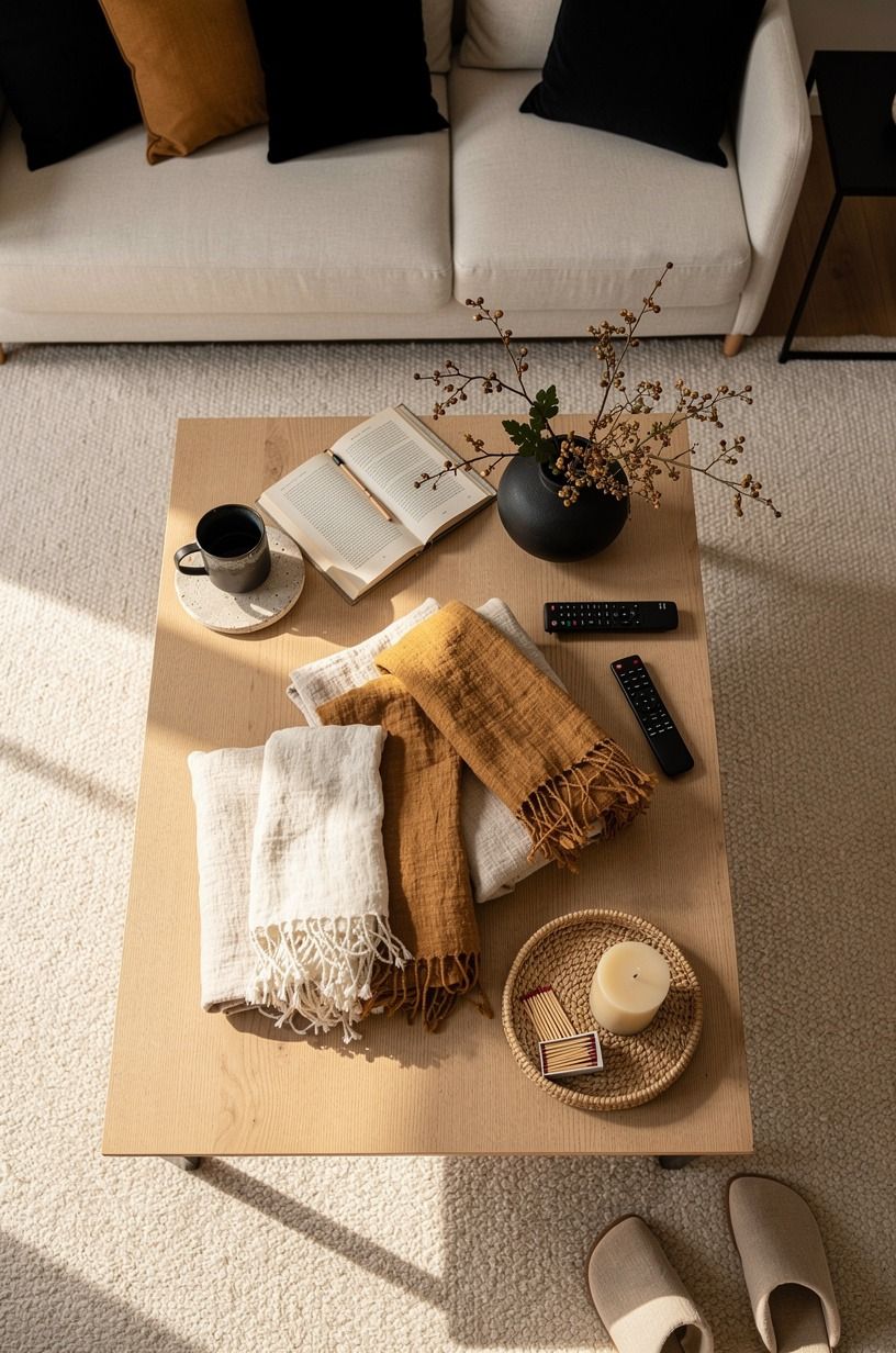 Bring in blankets before guests ask