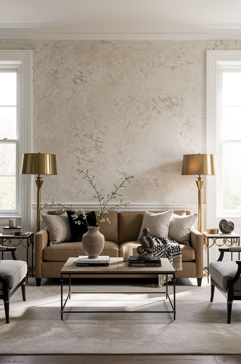 Go for Aged Brass Over Shiny Chrome