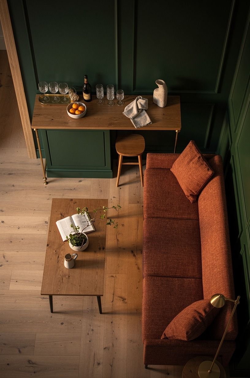 Why Does a Small Bar Lounge Living Room Feel Better?
