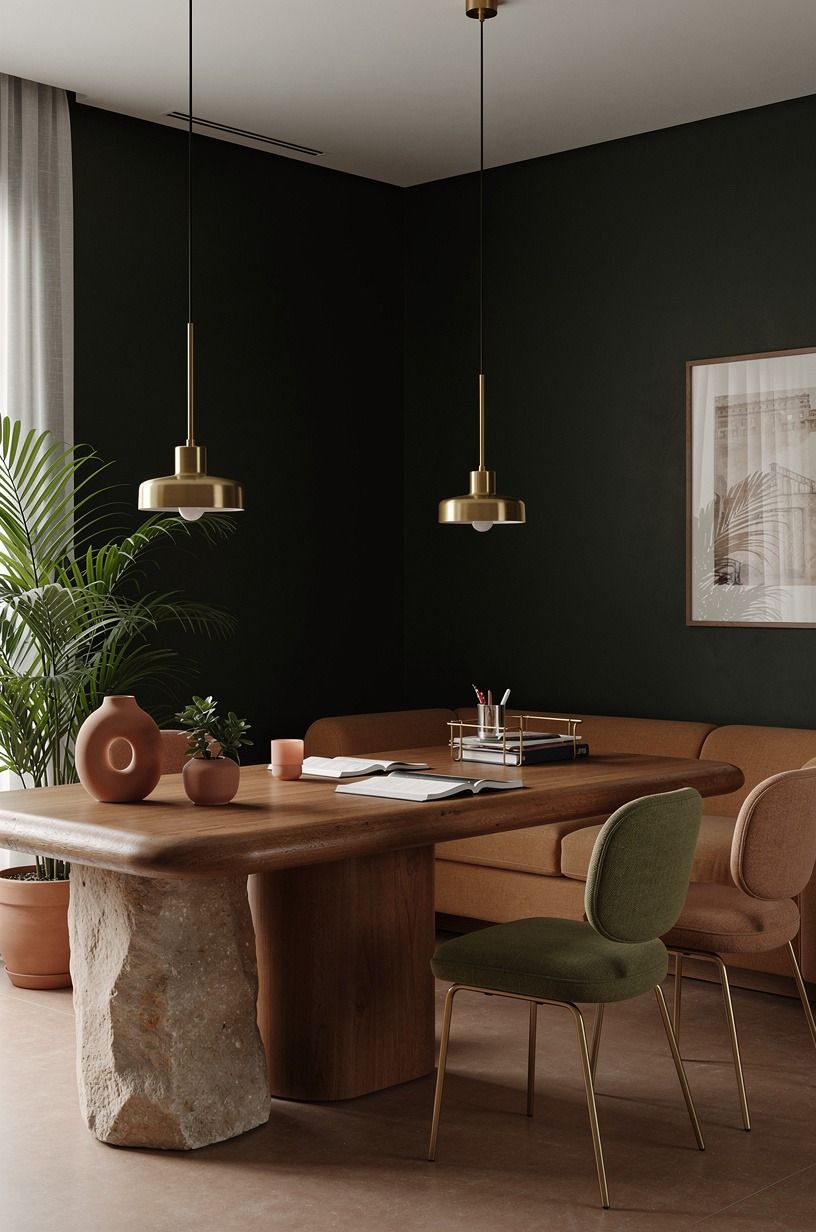 Paint the walls in Benjamin Moore Cheating Heart